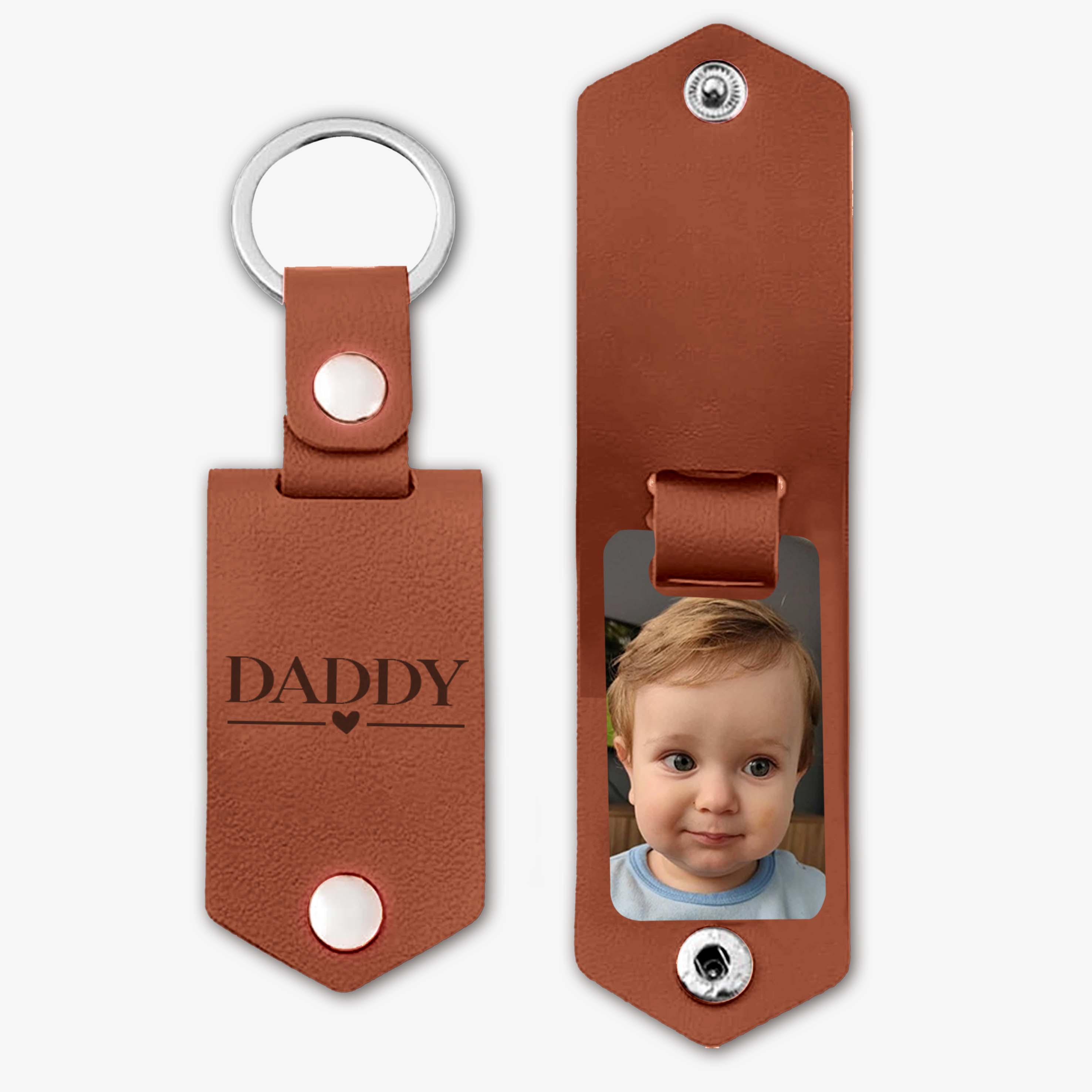 New Dad Keychain