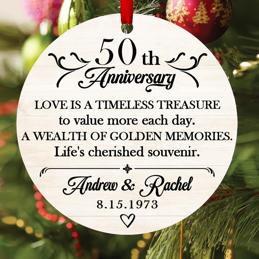 Personalized 50th Anniversary Gifts
