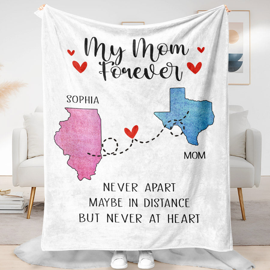 Personalized Blanket for Mom