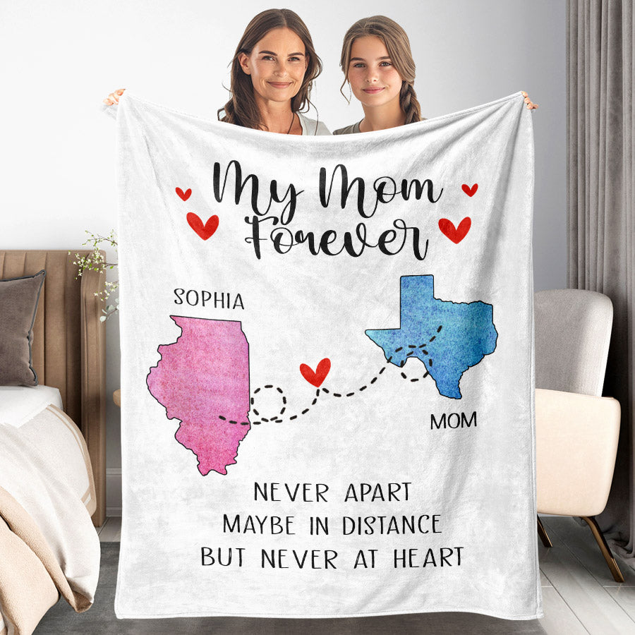 Personalized Blanket for Mom