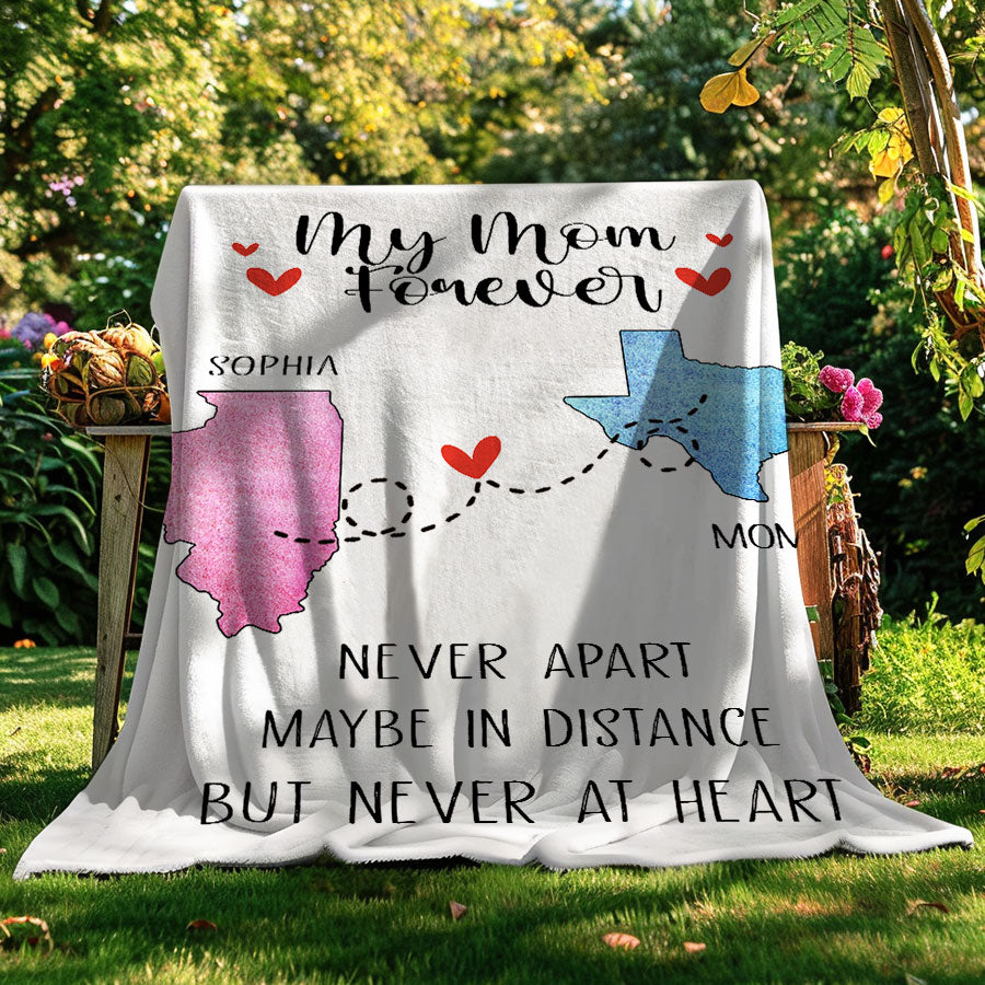 Personalized Blanket for Mom