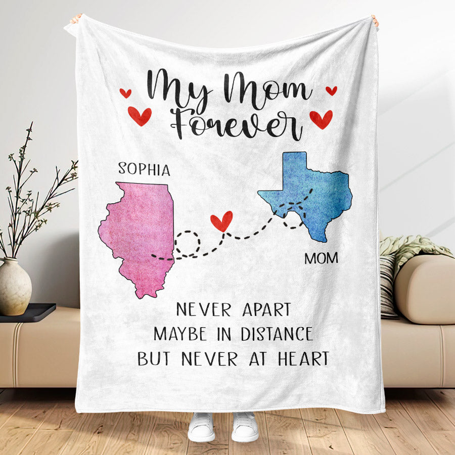 Personalized Blanket for Mom