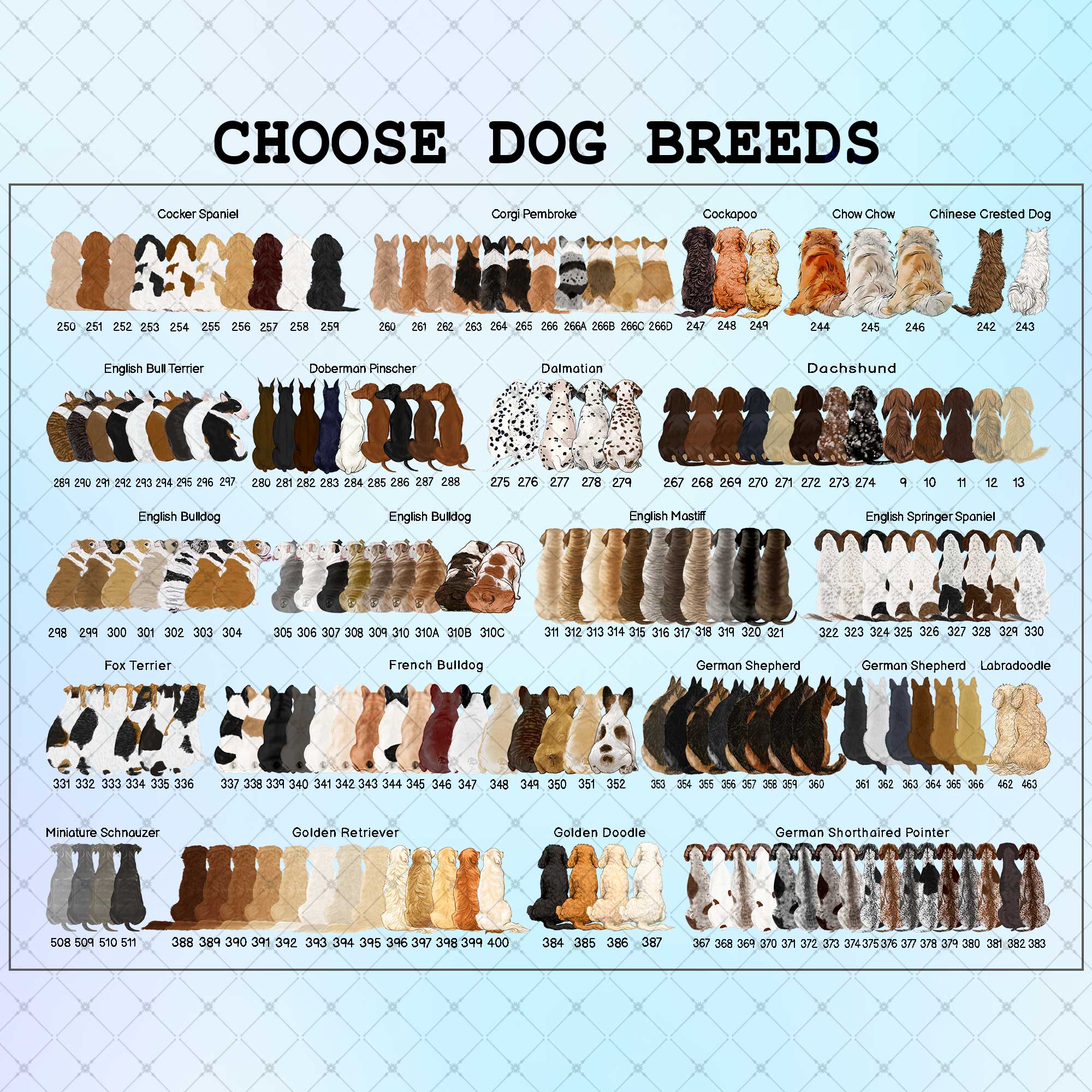 Personalized Dog Christmas Ornaments