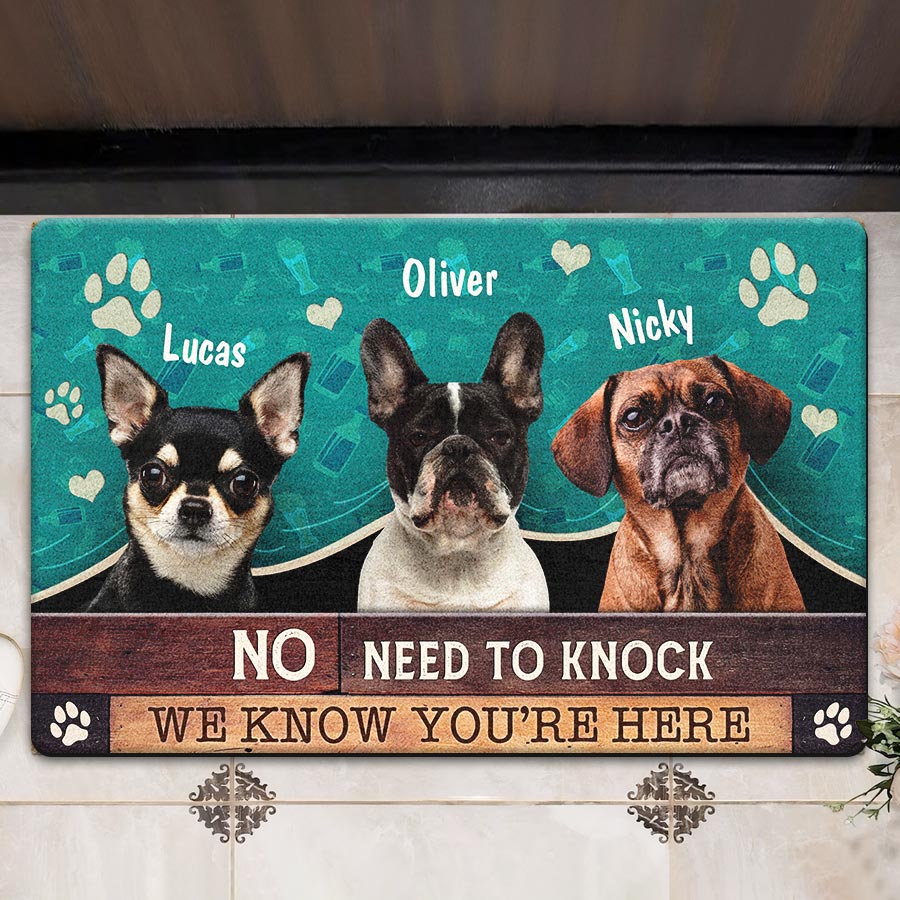 Personalized Dog Doormat