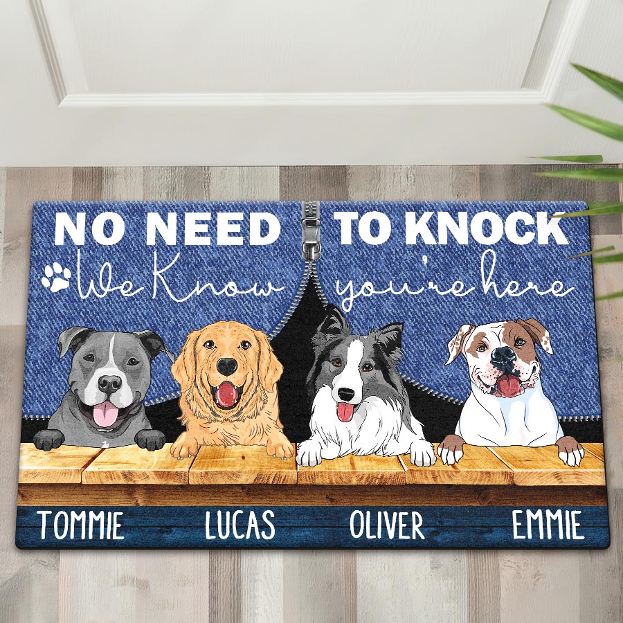 Personalized Dog Doormats