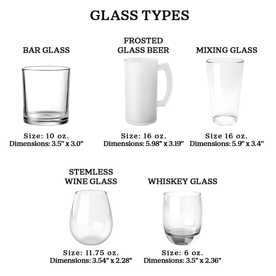 Custom Rocks Glasses