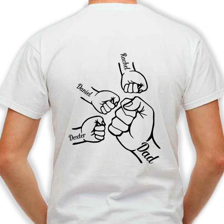 Personalized Father’S Day Shirts | Dad Tee Shirts | Dad Shirt With Kids ...