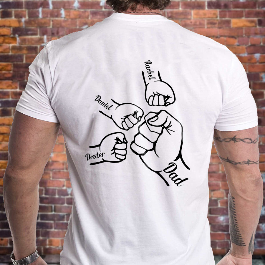 Personalized Father’S Day Shirts | Dad Tee Shirts | Dad Shirt With Kids ...