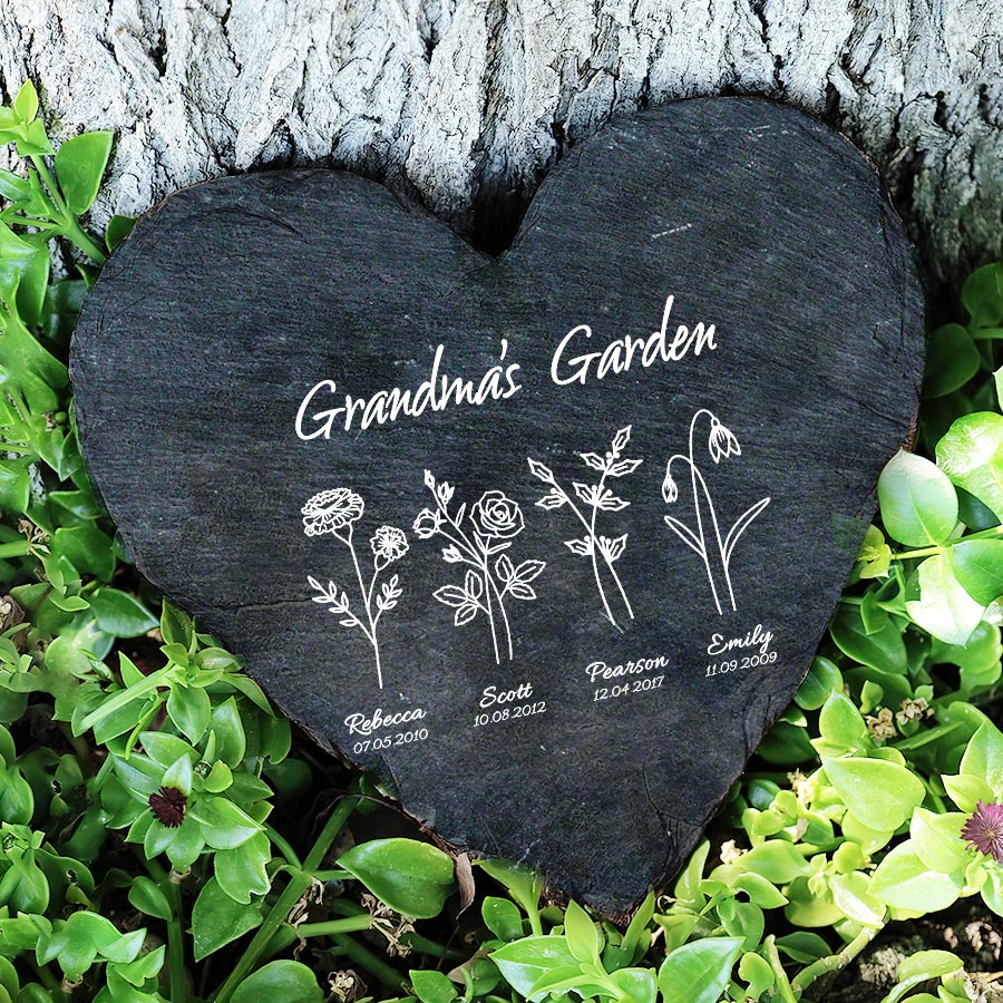 Grandma’s Garden Birth Flowers Gift