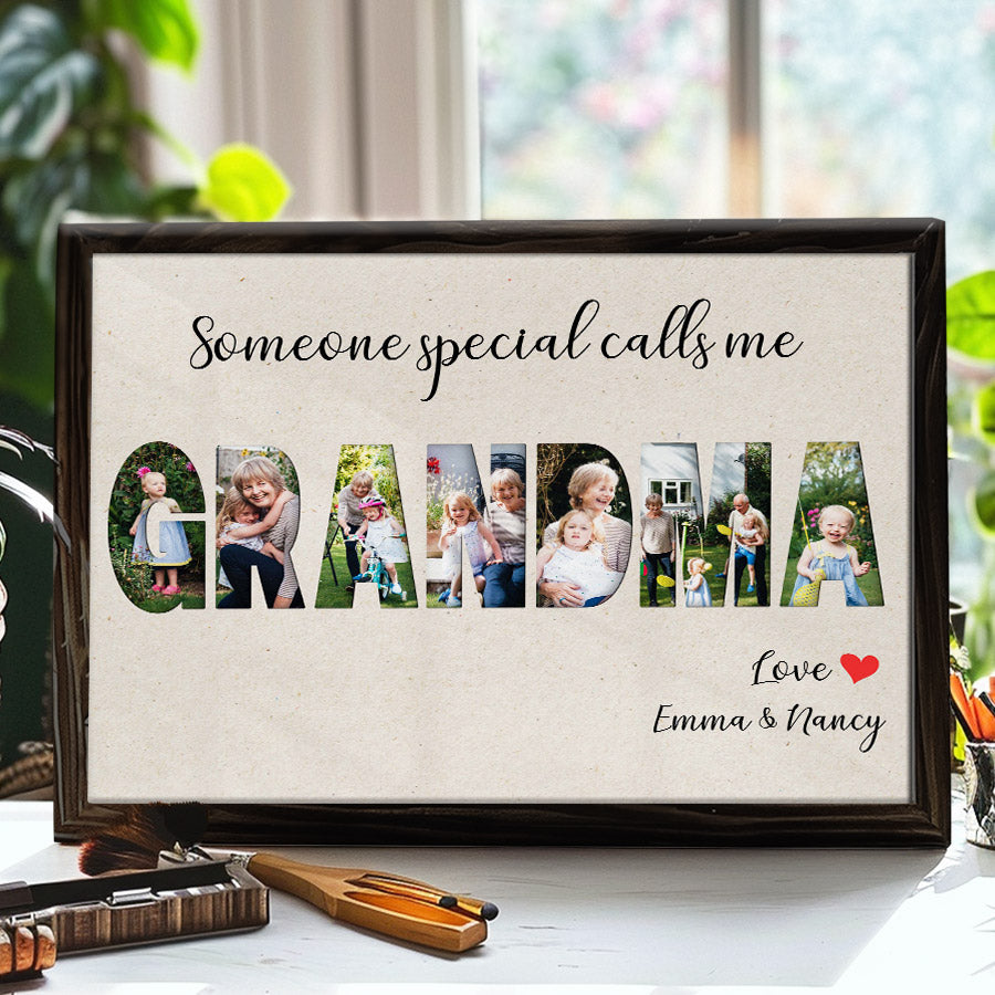Grandma Photo Canvas for Mother’s Day