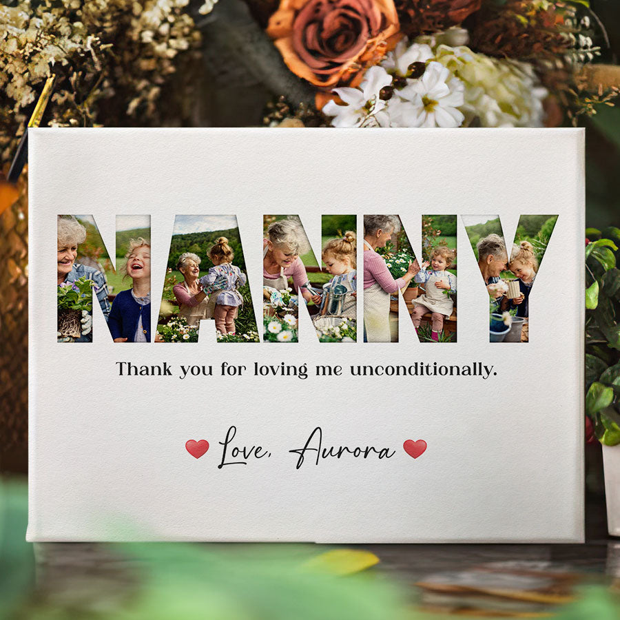 Grandma Mothers Day Canvas