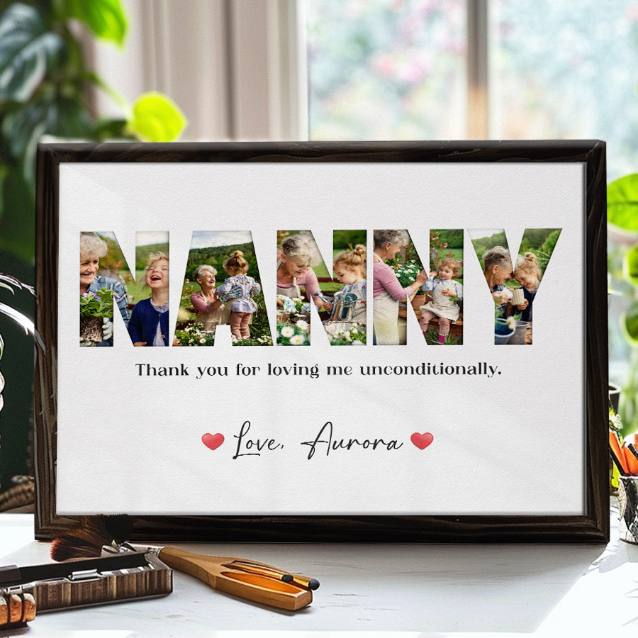 Grandma Mothers Day Canvas