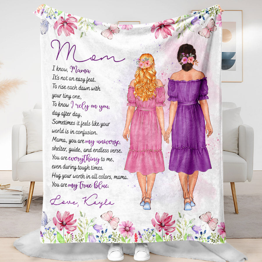 Mother’s Day Custom Blanket