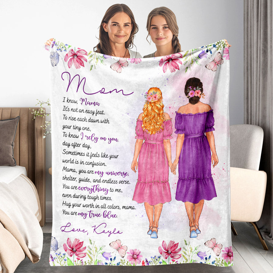Mother’s Day Custom Blanket