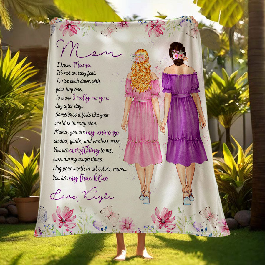 Mother’s Day Custom Blanket
