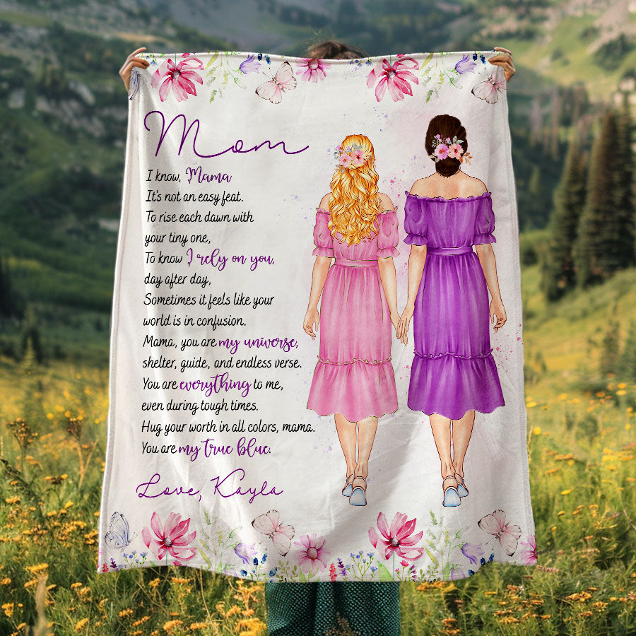 Mother’s Day Custom Blanket
