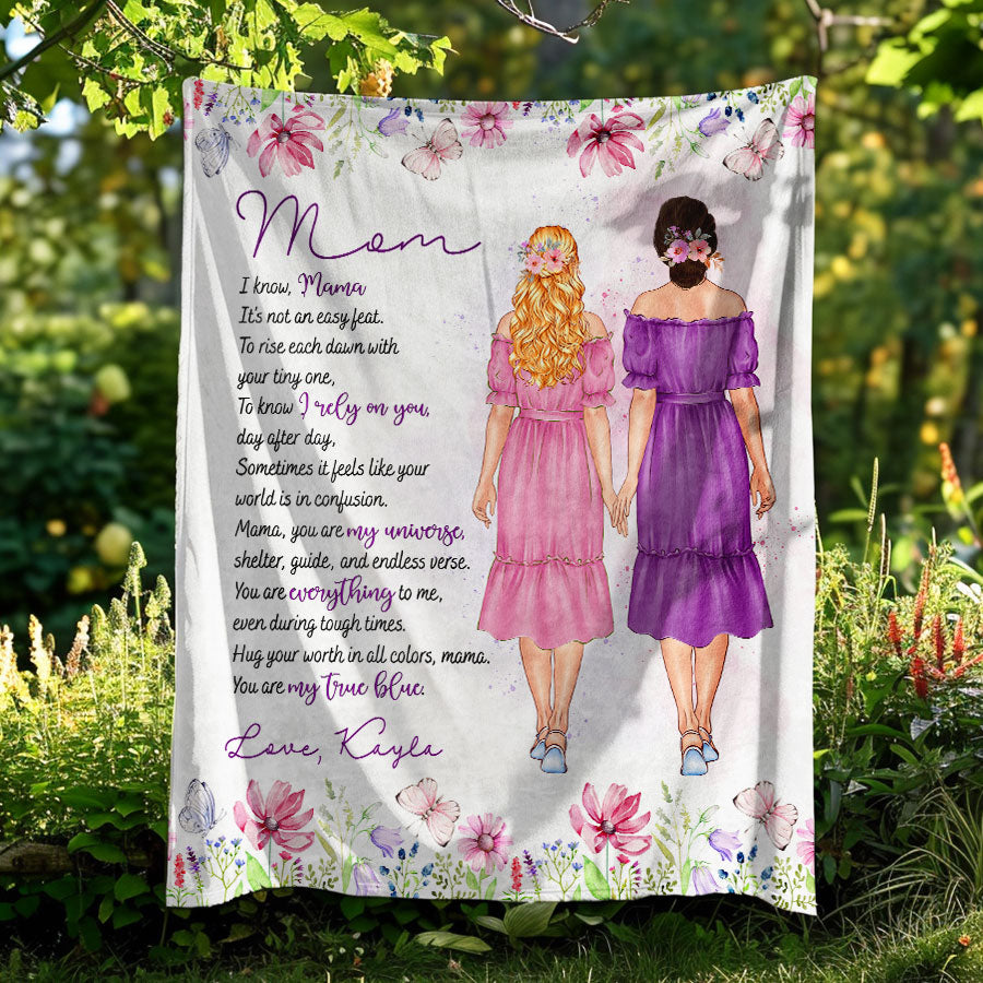 Mother’s Day Custom Blanket