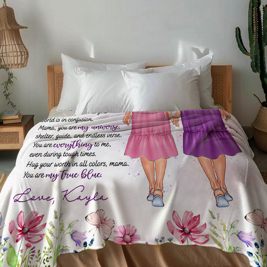 Mother’s Day Custom Blanket