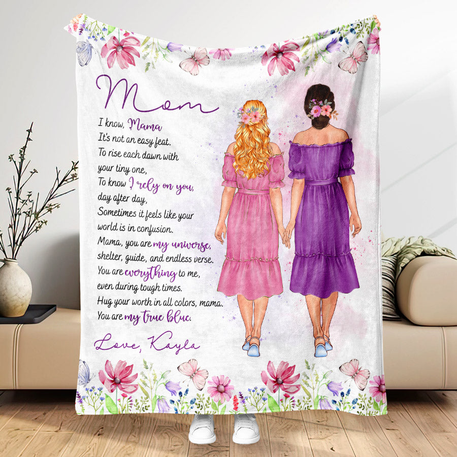Mother’s Day Custom Blanket