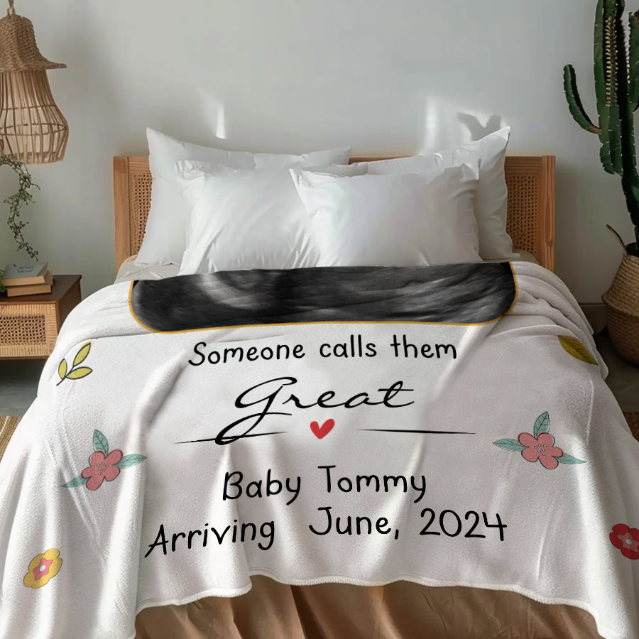 Mothers Day Blanket for Grandma