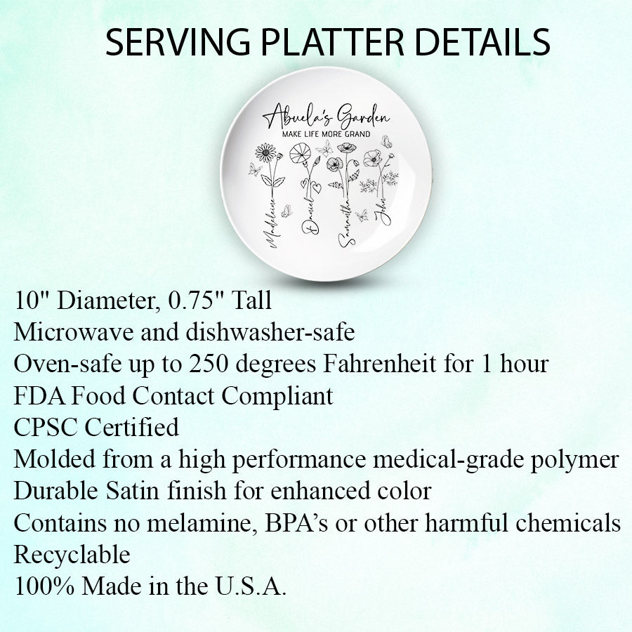 Custom Grandma’s Garden Gift