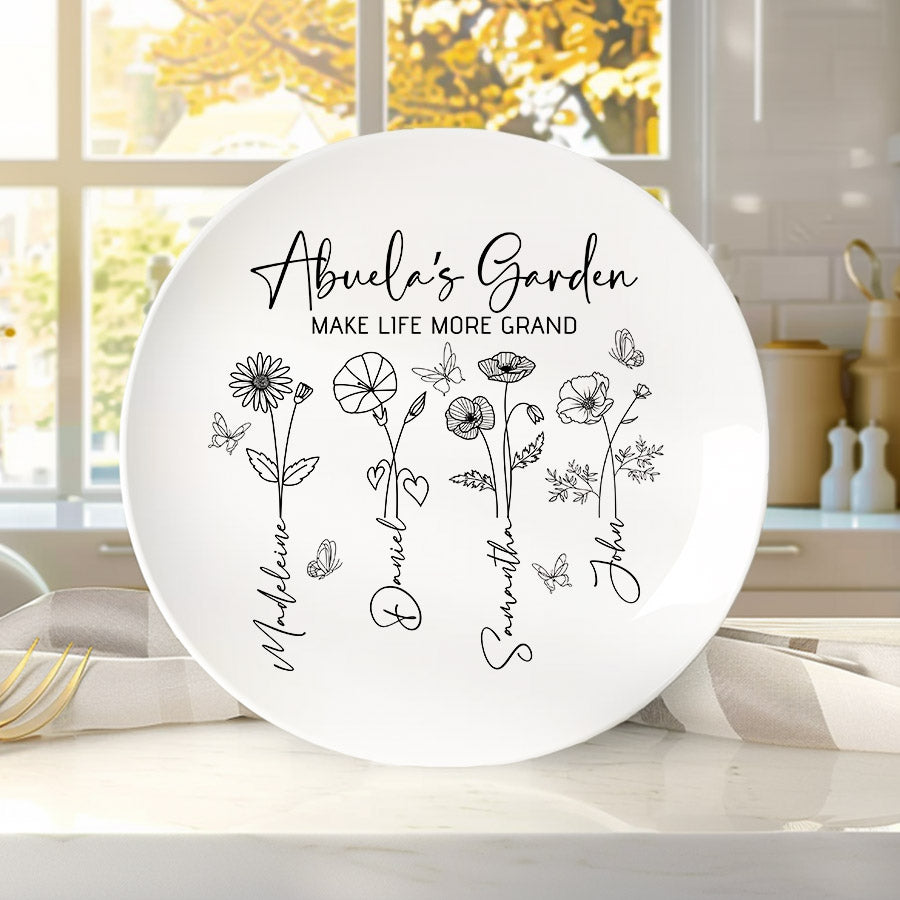 Custom Grandma’s Garden Gift