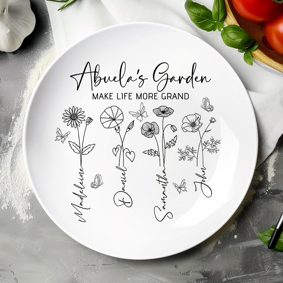 Custom Grandma’s Garden Gift