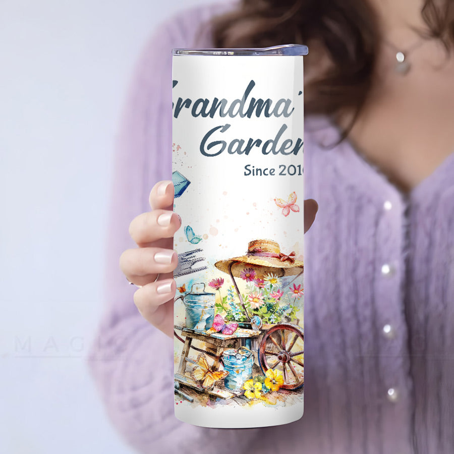Customized Grandmas Garden Gift