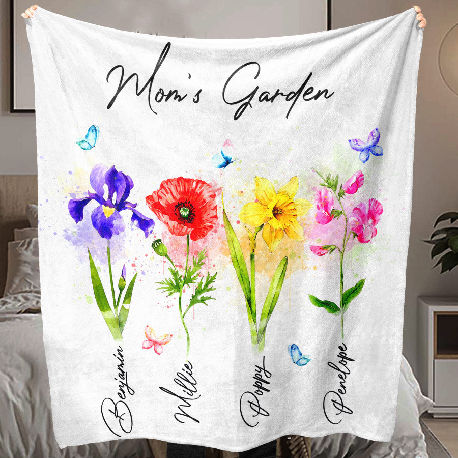 Custom Blanket for Mothers Day