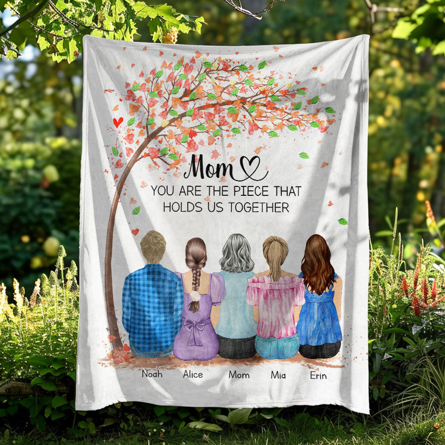 Personalised Blankets Mothers Day