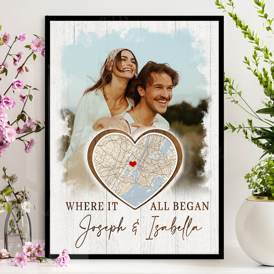 Where It All Began Map Canvas