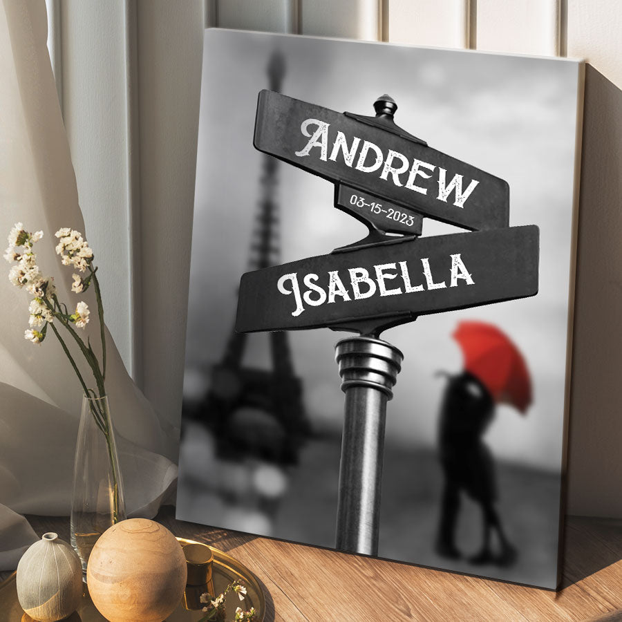 Custom Street Signs Canvas