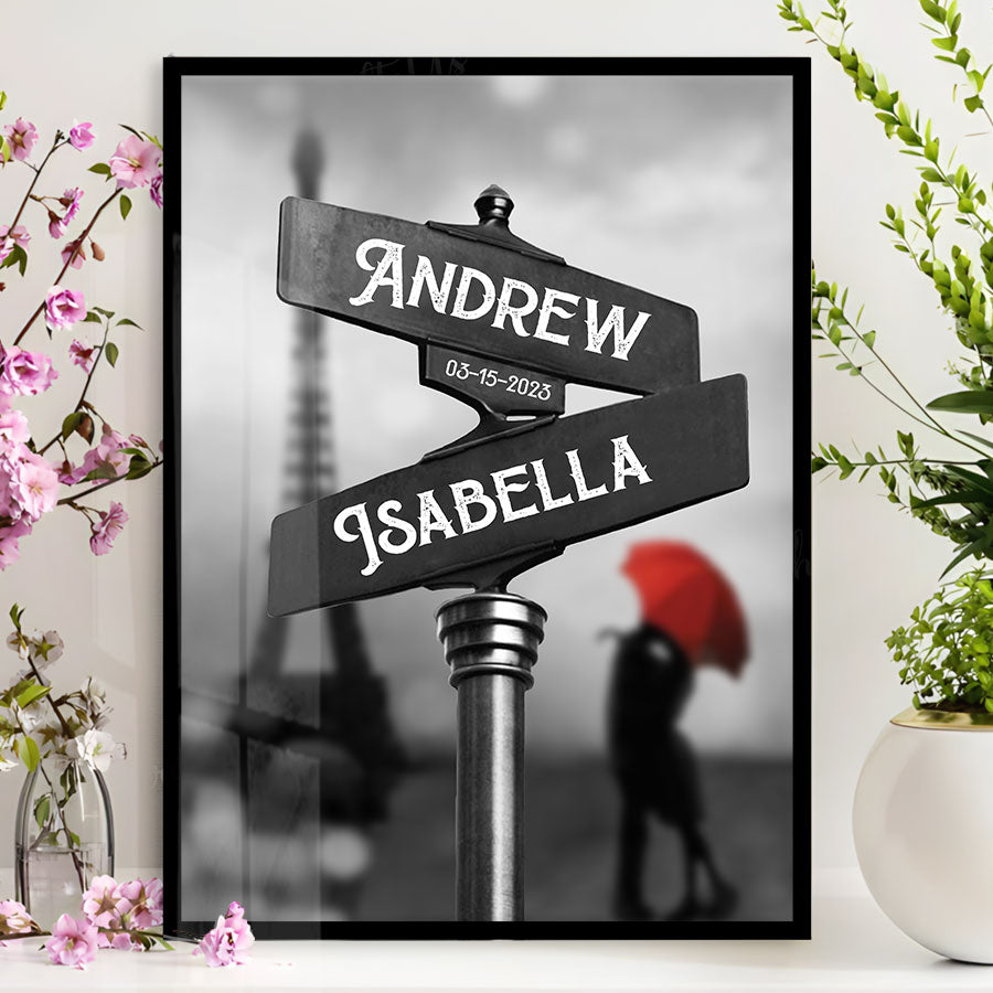 Custom Street Signs Canvas