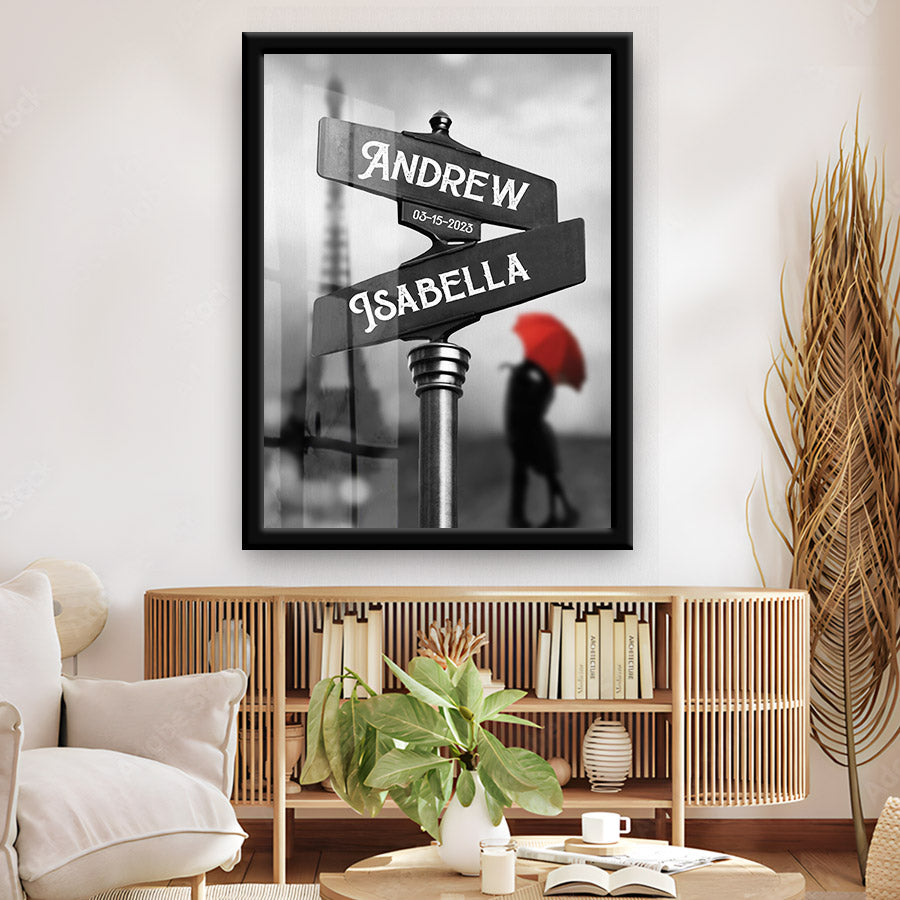 Custom Street Signs Canvas