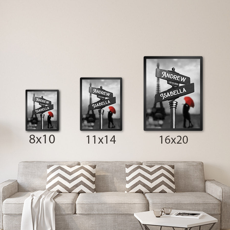 Custom Street Signs Canvas