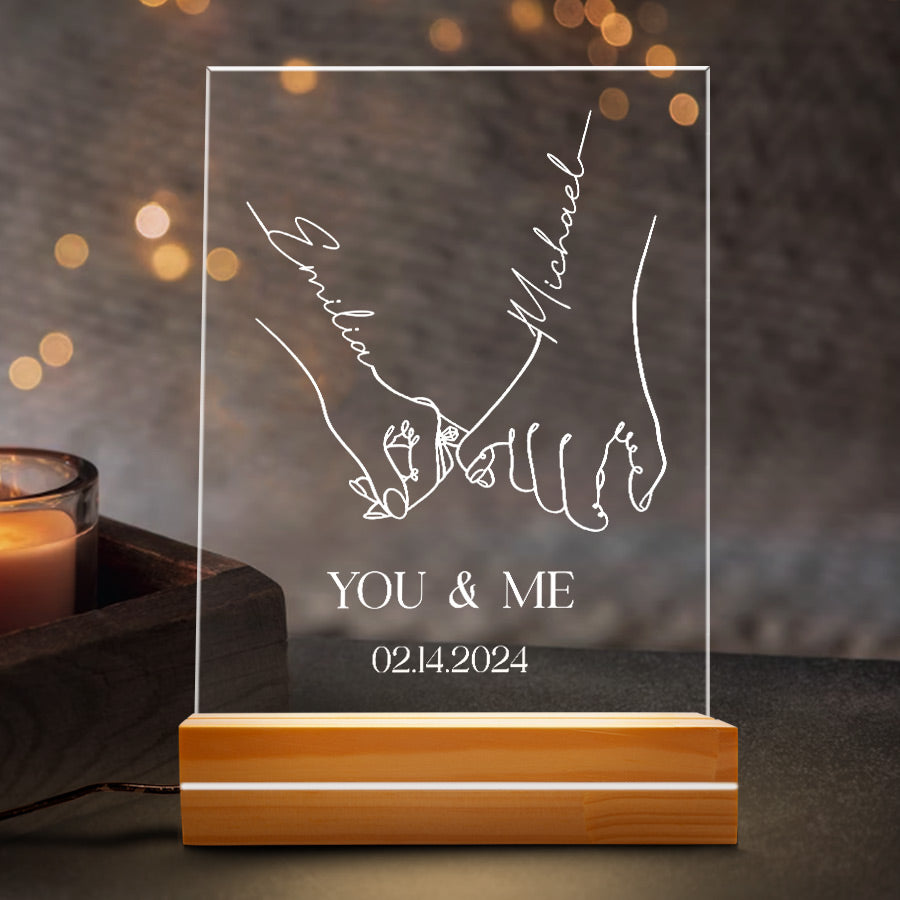 Our First Date Plaque