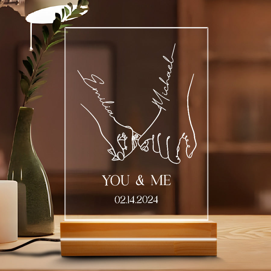 Our First Date Plaque