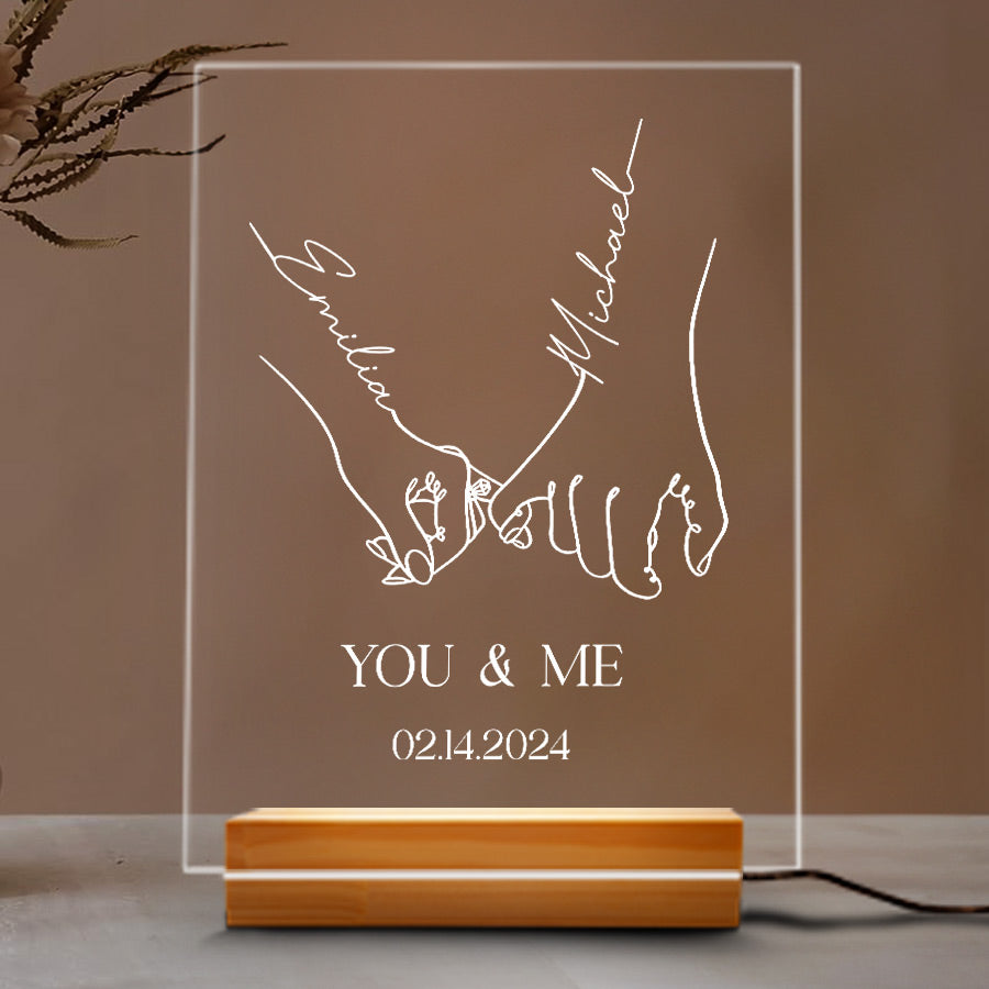 Our First Date Plaque