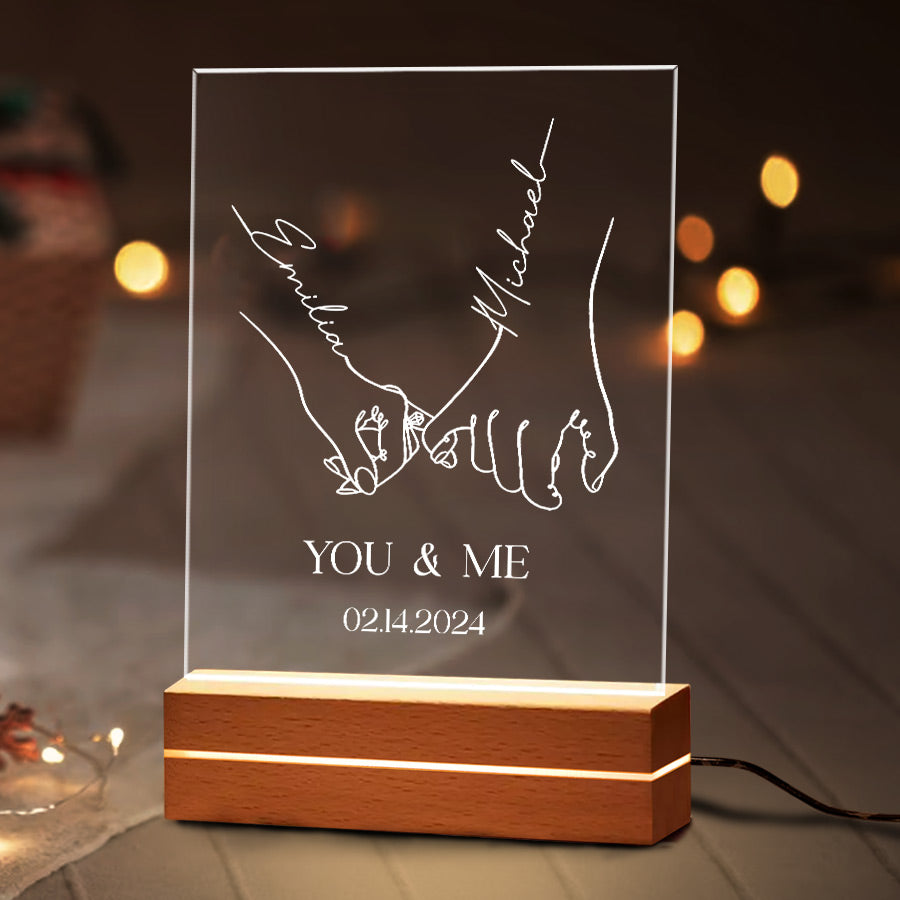 Our First Date Plaque