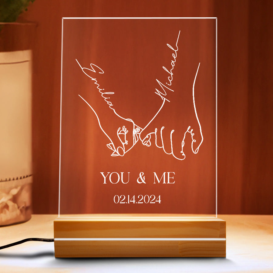 Our First Date Plaque