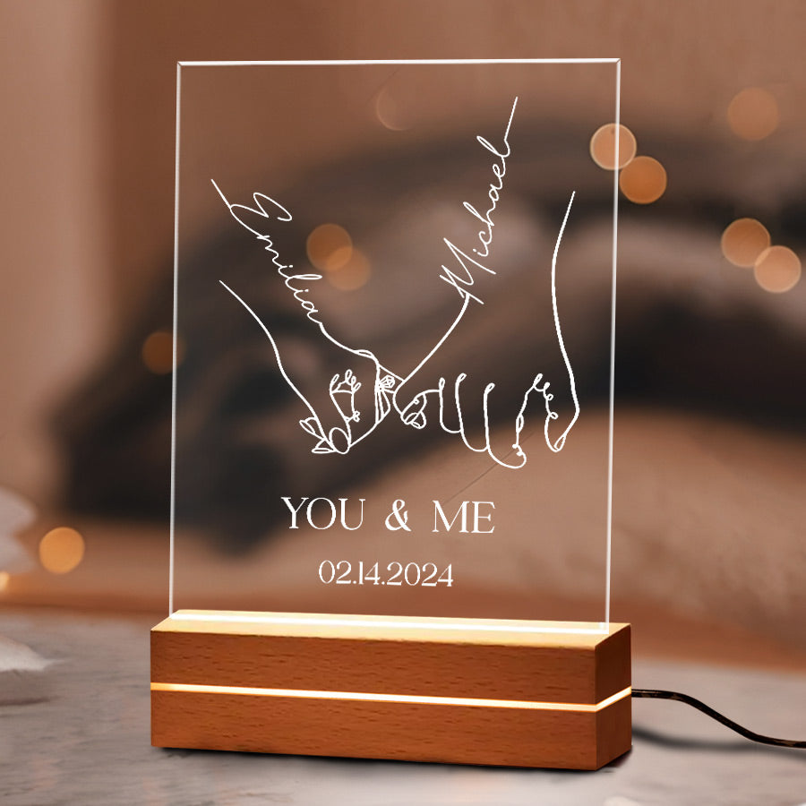 Our First Date Plaque