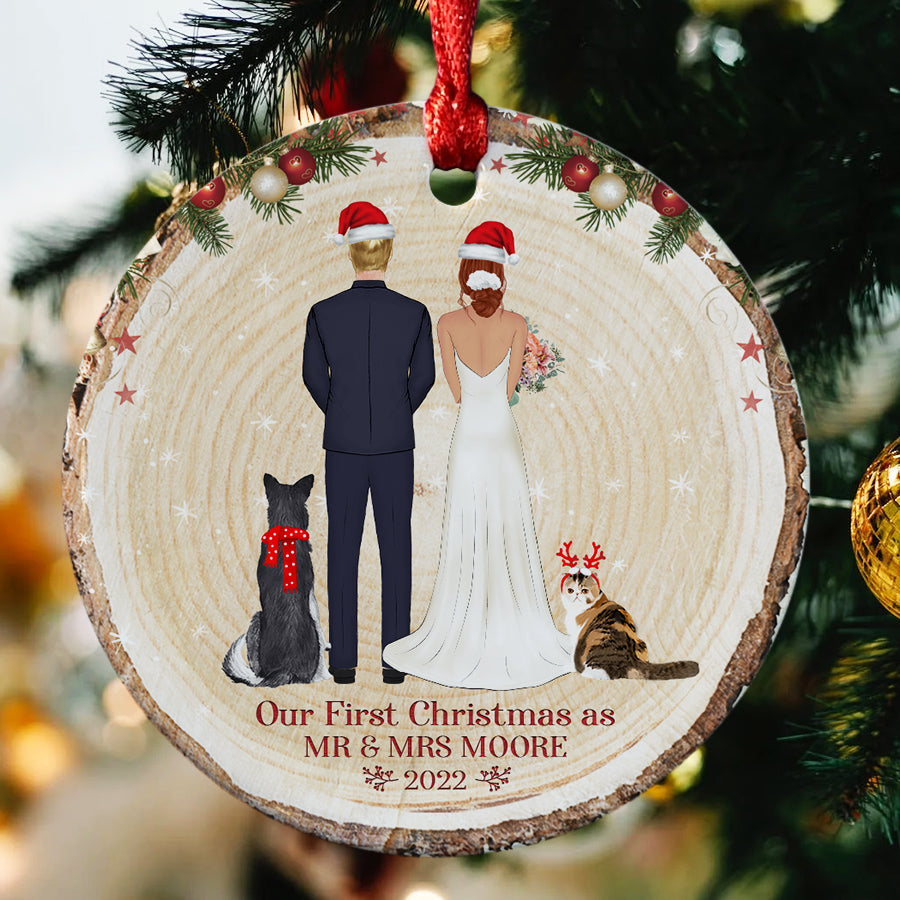 First Year Married Ornament