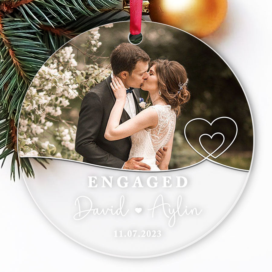Newly Married Christmas Ornament