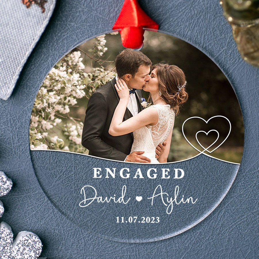 Newly Married Christmas Ornament