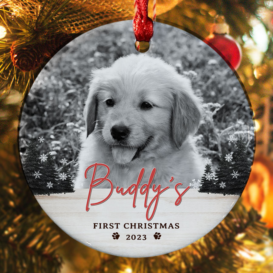 Puppy’s First Christmas Ornament