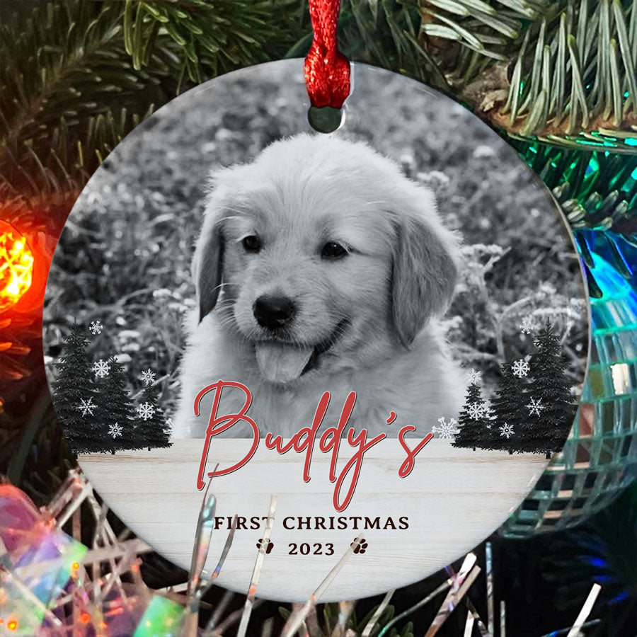 Puppy’s First Christmas Ornament