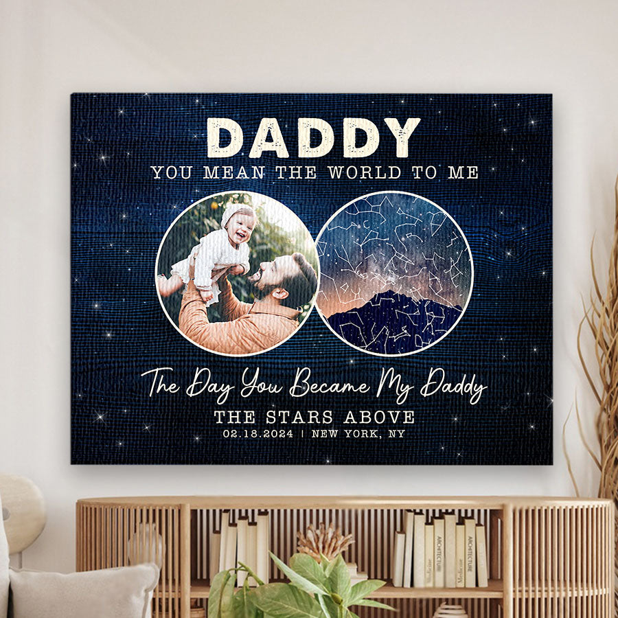 Custom 1st Fathers Day Gift