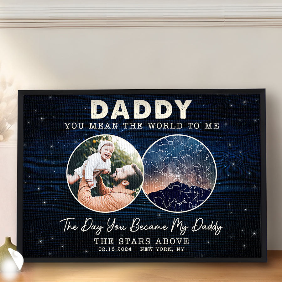 Custom 1st Fathers Day Gift