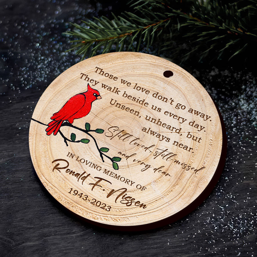 Those We Love Don’t Go Away Ornament