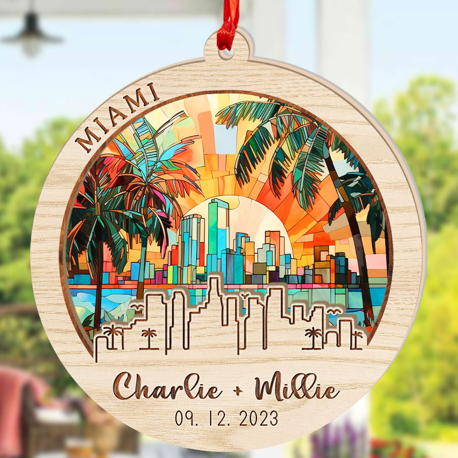 Personalized Engagement Ornaments